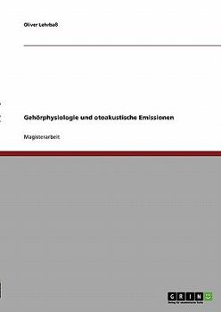 Paperback Gehörphysiologie und otoakustische Emissionen [German] Book