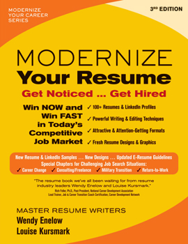 Paperback Modernize Your Resume: Get Noticed ... Get Hired Book