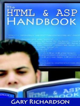 Paperback The HTML & ASP Handbook Book