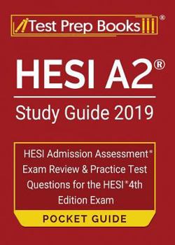 Paperback HESI A2 Study Guide 2019 Pocket Guide: HESI Admission Assessment Exam Review & Practice Test Questions for the HESI 4th Edition Exam Book