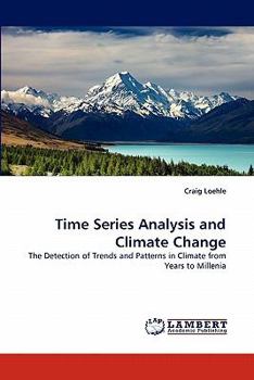 Paperback Time Series Analysis and Climate Change Book