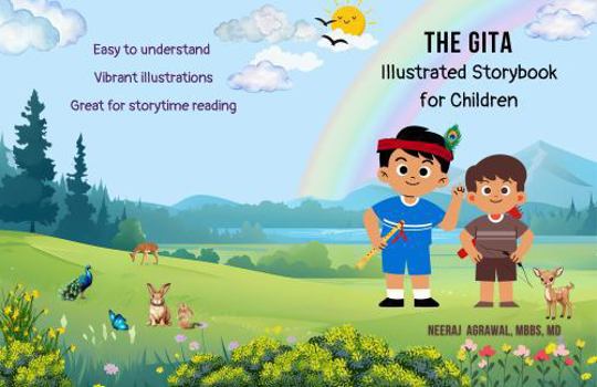 Paperback The Gita Illustrated Storybook for Children Book