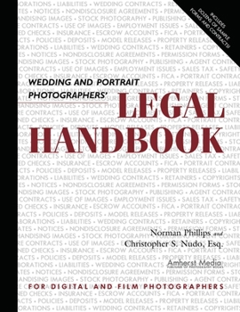 Paperback Wedding and Portrait Photographers' Legal Handbook Book