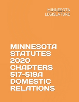 Paperback Minnesota Statutes 2020 Chapters 517-519a Domestic Relations Book