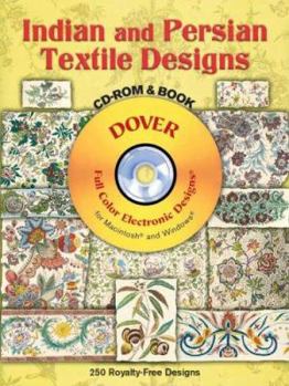 Paperback Indian And Persian Textile Designs Book