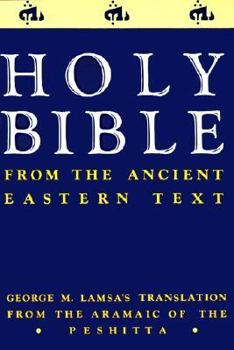 Paperback Ancient Eastern Text Bible-OE: George M. Lamsa's Translations from the Aramaic of the Peshitta Book