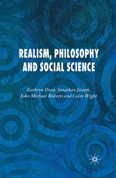 Paperback Realism, Philosophy and Social Science Book