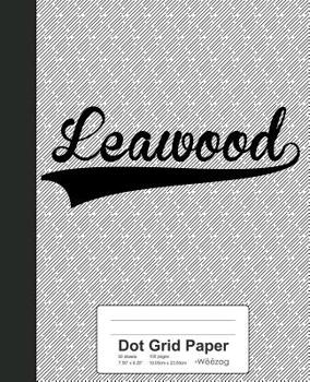 Paperback Dot Grid Paper: LEAWOOD Notebook Book