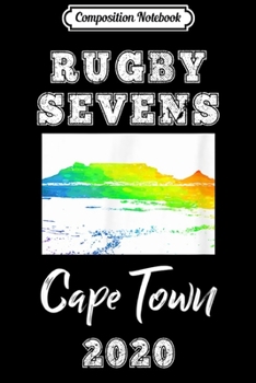 Paperback Composition Notebook: Rugby Sevens Cape Town 2020 Rugby 7s Journal/Notebook Blank Lined Ruled 6x9 100 Pages Book