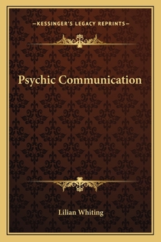 Paperback Psychic Communication Book