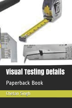 Paperback Visual Testing Details: Paperback Book