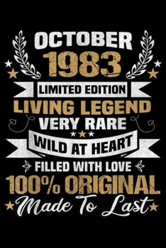 Paperback october 1983 limited edition living legend very rare wild at heart filled with love 100% original made to last: Born October 1983 Limited Edition Bday Book