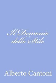 Paperback Il Demonio dello Stile [Italian] Book
