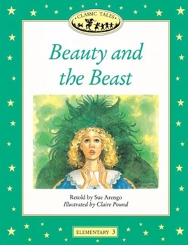 Paperback Classic Tales: Beauty and the Beast: Elementary 3, 400-Word Vocabulary Book