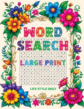 Large Print Word Search: Easy Senior Words Finder Puzzle Find Book Big Fortune Crossword for Adults