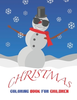 Paperback Christmas Coloring Book for Children: Educational fun Christmas holiday book. Book
