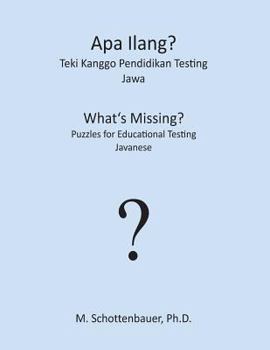 Paperback Apa Ilang? Teki Kanggo Pendidikan Testing: Jawa [Javanese] Book