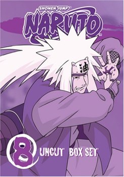 DVD Naruto Box Set Volume 8 Book