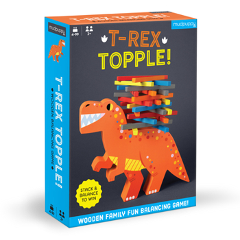 Game T-Rex Topple! Balancing Game Book