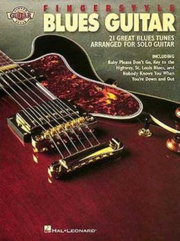 Paperback Fingerstyle Blues Guitar Book