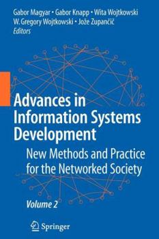 Paperback Advances in Information Systems Development: New Methods and Practice for the Networked Society Volume 2 Book