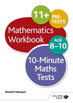 Paperback 10-Minute Maths Tests Workbook Age 8-10 Book