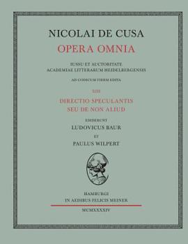 Paperback Nicolai de Cusa Opera omnia / Nicolai de Cusa Opera omnia. Volumen XIII. [German] Book