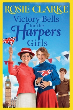 Paperback Victory Bells For The Harpers Girls [Large Print] Book