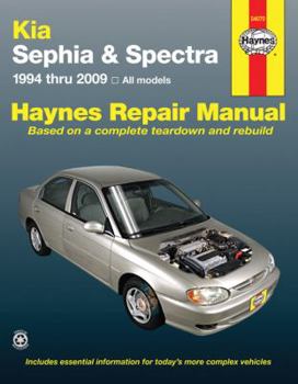 Paperback Kia Sephia & Spectra: 1994 Thru 2009 Book