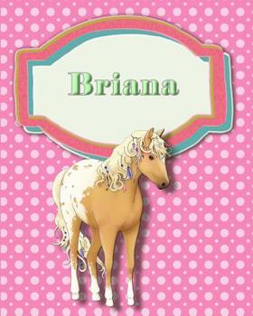 Paperback Handwriting and Illustration Story Paper 120 Pages Briana: Primary Grades Handwriting Book