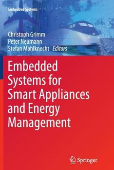 Paperback Embedded Systems for Smart Appliances and Energy Management Book