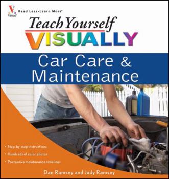 Spiral-bound Teach Yourself Visually Car Care & Maintenance Book