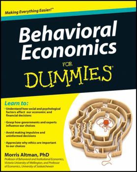Paperback Behavioral Economics for Dummies Book
