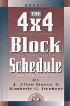 Hardcover The 4x4 Block Schedule Book