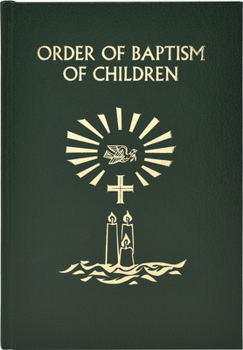 Imitation Leather Order of Baptism of Children Book