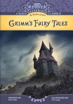 Library Binding Grimm's Fairy Tales Book
