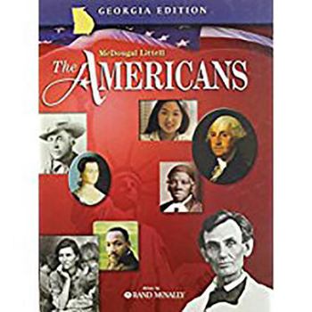 Hardcover The Americans Georgia: Student Edition Grades 9-12 2006 Book