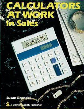 Paperback Calculators at Work in Sales Book
