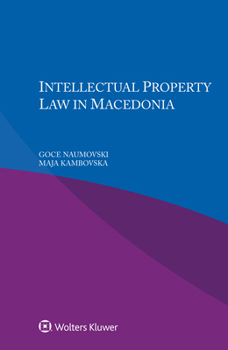 Paperback Intellectual Property Law in Macedonia Book