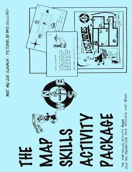 Paperback The Map Skills Activity Package: Plus the Prospector Pete Resource Map Book