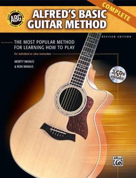 Paperback Alfred's Basic Guitar Method, Complete: The Most Popular Method for Learning How to Play, Book & 3 CDs [With CD] Book