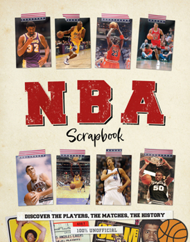 Hardcover NBA Scrapbook Book