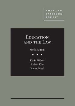 Hardcover Education and the Law (American Casebook Series) Book