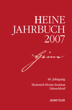 Paperback Heine-Jahrbuch 2007: 46. Jahrgang [German] Book