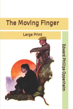 Paperback The Moving Finger: Large Print Book