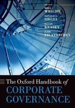Paperback The Oxford Handbook of Corporate Governance Book