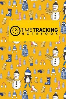 Paperback Time Tracking Notebook Book