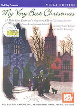 Paperback My Very Best Christmas - Viola Edition Book