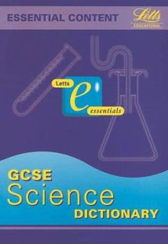 Paperback GCSE Science Dictionary (GCSE Essentials) Book