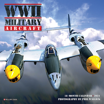 Calendar WWII Military Aircraft 2021 Mini Wall Calendar Book